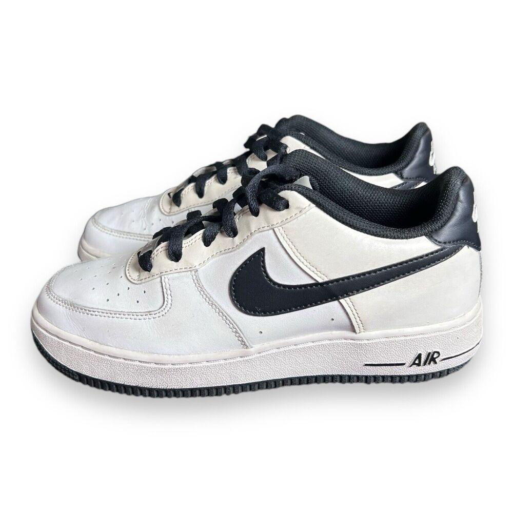 Nike Air Force 1 Low (GS) White & Black Size 6.5Y / Womens Size 7.5, DH9600-102